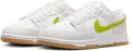 Кросівки жіночі Nike DUNK LOW біло-салатові HJ7335-133