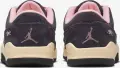 Кроссовки подростковые Nike FLIGHT COURT (GS) темно-серо-светло-розовые HF3333-012
