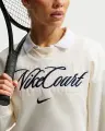 Світшот для тенісу жіночий Nike NIKECOURT COLLECTION кремовий IB0757-133