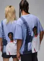 Футболка Nike AIR JORDAN голубая FZ1908-085