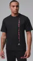 Футболка Nike JORDAN SPORT DRI-FIT черно-коралловая IF0857-011