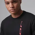 Футболка Nike JORDAN SPORT DRI-FIT черно-коралловая IF0857-011