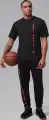 Футболка Nike JORDAN SPORT DRI-FIT черно-коралловая IF0857-011