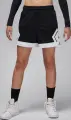 Шорти баскетбольні жіночі Nike JORDAN SPORT 10CM DIAMOND чорно-білі FN5134-010