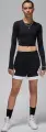 Шорти баскетбольні жіночі Nike JORDAN SPORT 10CM DIAMOND чорно-білі FN5134-010