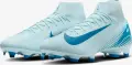 Бутсы Nike MERCURIAL ZOOM SUPERFLY 10 ACADEMY FG/MG голубые FQ1456-400