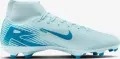 Бутсы Nike MERCURIAL ZOOM SUPERFLY 10 ACADEMY FG/MG голубые FQ1456-400