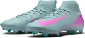 Бутси Nike MERCURIAL ZOOM SUPERFLY 10 ACADEMY FG/MG темно-м'ятно-рожеві FQ1456-301