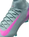 Бутси Nike MERCURIAL ZOOM SUPERFLY 10 ACADEMY FG/MG темно-м'ятно-рожеві FQ1456-301