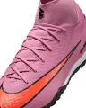 Сороконожки (шиповки) Nike MERCURIAL ZOOM SUPERFLY 10 ACADEMY TF розово-красные FQ8331-600
