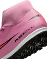 Сороконожки (шиповки) Nike MERCURIAL ZOOM SUPERFLY 10 ACADEMY TF розово-красные FQ8331-600