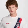 Футболка Nike PARIS SAINT-GERMAIN AWAY біло-темно-синьо-червона HF0826-100