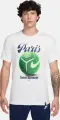 Футболка Nike PARIS SAINT-GERMAIN HOME PITCH белая FV8559-121