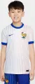 Футболка збірної Франції підліткова Nike FFF DRI-FIT REPLICA 2024-2025 виїзна біло-синьо-червона FJ4369-100