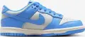 Кроссовки подростковые Nike DUNK LOW (GS) голубо-светло-серые FB9109-004