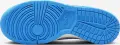Кроссовки подростковые Nike DUNK LOW (GS) голубо-светло-серые FB9109-004