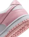 Кроссовки подростковые Nike DUNK LOW (GS) розово-белые FB9109-125