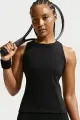 Майка для тенісу жіноча Nike COURT ADVANTAGE чорна FZ6657-010