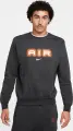 Світшот Nike AIR сіро-помаранчевий HM0177-061