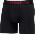 Трусы (боксерки) Nike JORDAN FLIGHT COTTON CORE BOXER BRIEFS белые, серые, черные (3 штуки) JM0622-F66
