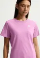 Футболка женская Nike SPORTSWEAR CLUB ESSENTIAL розовая DX7902-503