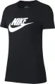 Футболка женская Nike SPORTSWEAR ESSENTIALS черная DV6094-010