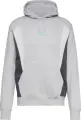 Худи Nike AIR PULLOVER HOODIE серо-бело-темно-серое HM0175-025