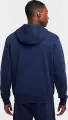 Худи Nike AIR PULLOVER HOODIE темно-сине-салатовое HM0175-410