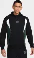 Худи Nike AIR PULLOVER HOODIE черно-бело-зеленое HM0175-011