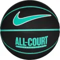 Баскетбольний м'яч Nike EVERYDAY ALL COURT 8P DEFLATED чорно-бірюзовий Розмір 7 N.100.4369.050.07