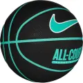 Баскетбольний м'яч Nike EVERYDAY ALL COURT 8P DEFLATED чорно-бірюзовий Розмір 7 N.100.4369.050.07