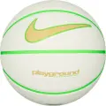 Баскетбольний м'яч Nike EVERYDAY PLAYGROUND 8P GRAPHIC DEFLATED біло-салатово-жовтий Розмір 7 N.100.4371.144.07