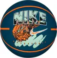 Баскетбольний м'яч Nike EVERYDAY PLAYGROUND 8P GRAPHIC DEFLATED темно-синьо-оранжево-м'ятний Розмір 7 N.100.4371.408.07