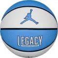 Баскетбольний м'яч Nike JORDAN LEGACY 2.0 8P DEFLATED блакитно-білий Розмір 7 J.100.8253.165.07