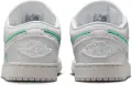 Кроссовки женские Nike AIR JORDAN 1 LOW SE светло-серо-зеленые IH3369-077