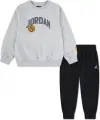 Спортивний костюм дитячий Nike DYNASTY CREW сіро-чорний 85F571-023