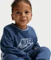 Спортивный костюм детский Nike FRENCH TERRY COLORBLOCKED CREW темно-синие-светло-синий 86N697-C54