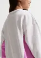 Спортивний костюм дитячий Nike FRENCH TERRY COLORBLOCKED світло-сіро-рожевий 36N697-X58