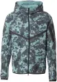 Толстовка Nike TECH FLEECE CAMO WINDRUNNER м'ятно-чорний камуфляж HV0955-017
