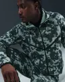 Толстовка Nike TECH FLEECE CAMO WINDRUNNER м'ятно-чорний камуфляж HV0955-017
