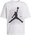 Футболка детская Nike JORDAN JUMPMAN GRID BLUR белая 85F634-001