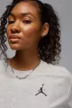 Футболка женская Nike JORDAN JUMPMAN серая IO0499-052