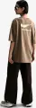 Футболка женская Nike SPORTSWEAR OVERSIZED коричневая HF9691-214