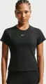 Футболка жіноча Nike SPORTSWEAR TIGHT RIBBED чорна HV4994-010