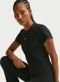 Футболка жіноча Nike SPORTSWEAR TIGHT RIBBED чорна HV4994-010