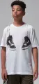 Футболка подростковая Nike JORDAN HANGING AJ3 белая 95F483-001