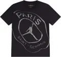 Футболка підліткова Nike PRACTICE TEE PSG чорна 95F539-910