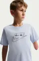 Футболка подростковая Nike SPORTSWEAR голубая II0287-407