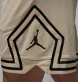 Шорты баскетбольные Nike JORDAN DRI-FIT MESH DIAMOND SHORTS бежево-черные HF9910-206