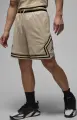 Шорты баскетбольные Nike JORDAN DRI-FIT MESH DIAMOND SHORTS бежево-черные HF9910-206